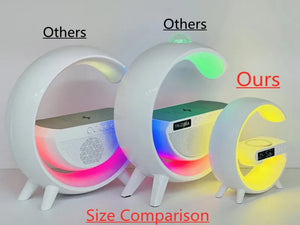 Multifunction Wireless Night Light Fast Charging Station for iPhone/Samsung
