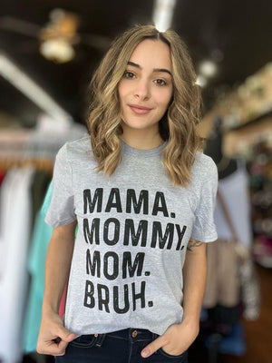 Mama Bruh Tee Shirt SIZE S-XL Shirts & Tops Stacyleefashion