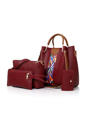 New Fashionable 4 Piece Handbag Set