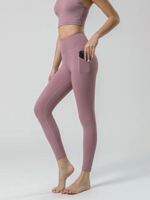 Yoga High Waist Pocket Sport Pants SIZE XS-XL