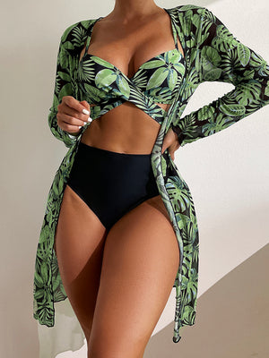 Womens Tropical Print 3 Piece Set SIZE S-L