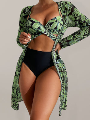 Womens Tropical Print 3 Piece Set SIZE S-L