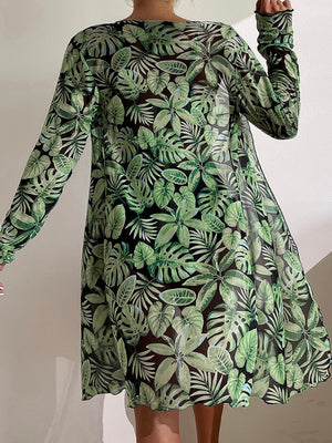Womens Tropical Print 3 Piece Set SIZE S-L