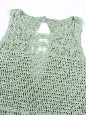 Womens Hollow Tassel Long Swim Wrap SIZE S-XL