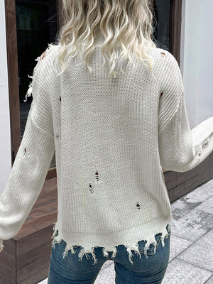 Womens Long Sleeve Cutout Turtleneck Sweater SIZE S-L