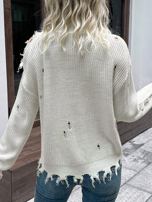 Womens Long Sleeve Cutout Turtleneck Sweater SIZE S-L