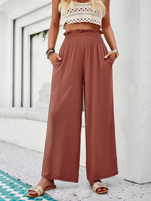 Womens New Casual Solid Color Loose Pants SIZE S-XL