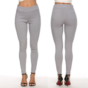 Women's Elastic Waist Stretch Pants SIZE S-3XL Plus Size Pants Stacyleefashion
