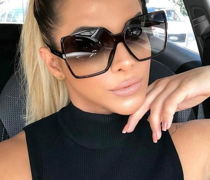 Women's Square Oversized Glasses