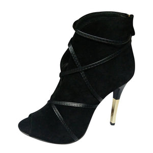 Women's Sexy Open Toe Ankle Boots SIZE 35-43 Shoes Stacyleefashion