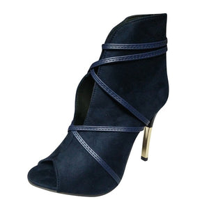 Women's Sexy Open Toe Ankle Boots SIZE 35-43 Shoes Stacyleefashion