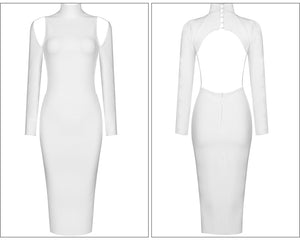 Womens Backless Bodycon Dress SIZE XS-L Dresses Stacyleefashion