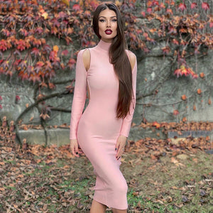 Womens Backless Bodycon Dress SIZE XS-L Dresses Stacyleefashion