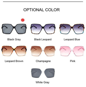 Women's Square Oversized Glasses Sunglasses Stacyleefashion