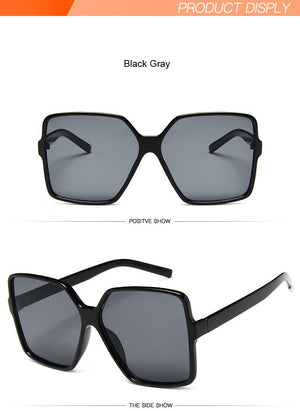 Women's Square Oversized Glasses Sunglasses Stacyleefashion