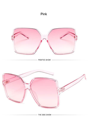Women's Square Oversized Glasses Sunglasses Stacyleefashion