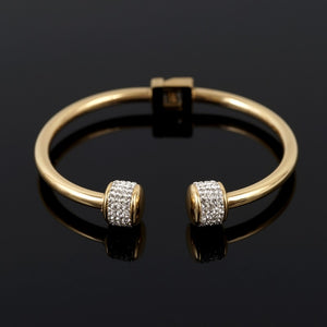 Women's Luxury Gold-Plated CZ Crystal Bracelet Bracelets Stacyleefashion